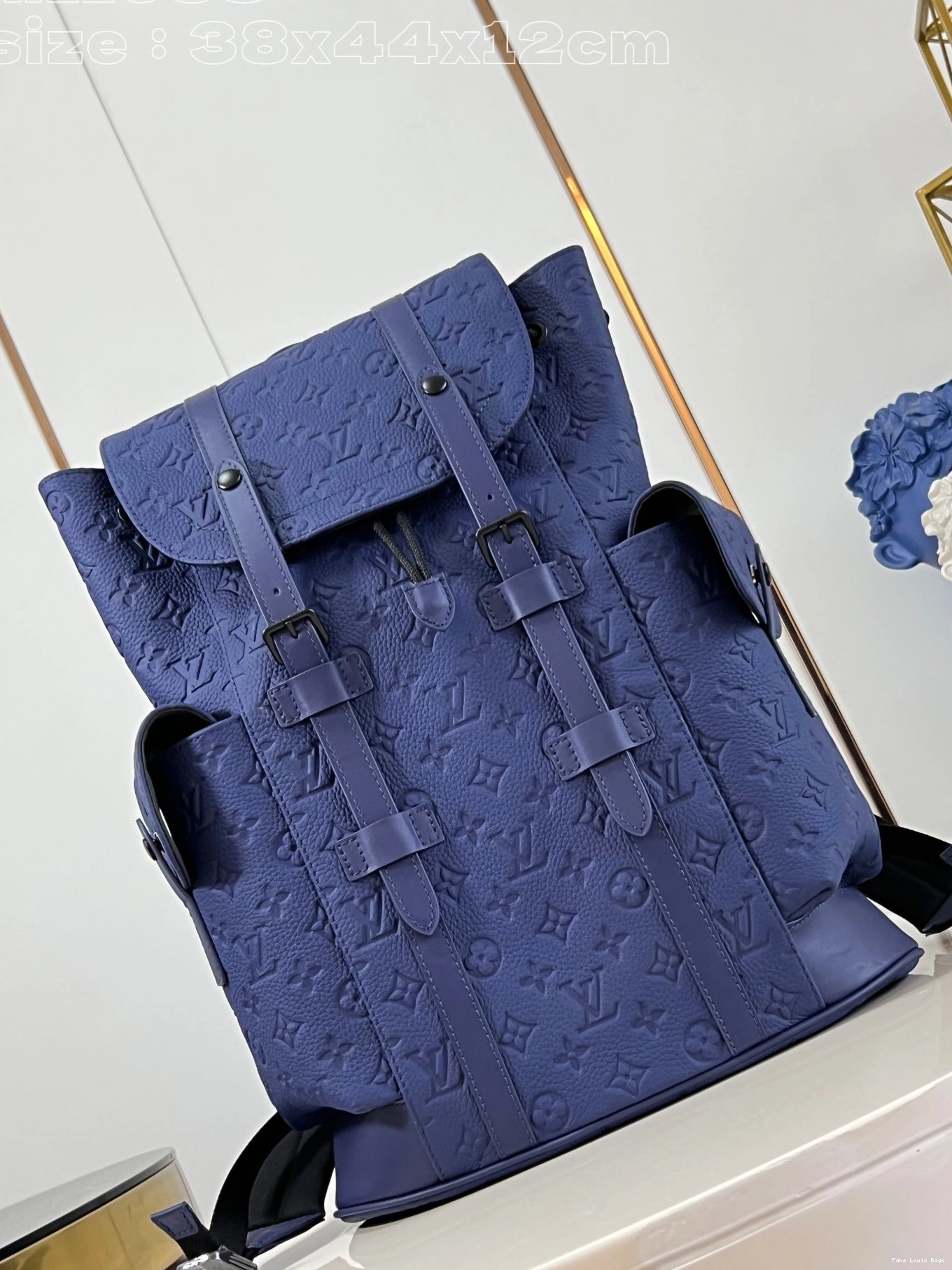 Repzbay Christopher Backpack MM-38*44*12.5CM Vuitton Louis 0723